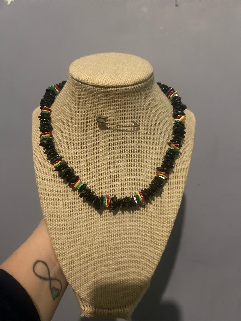 #89. Handmade Shell Statement Necklace